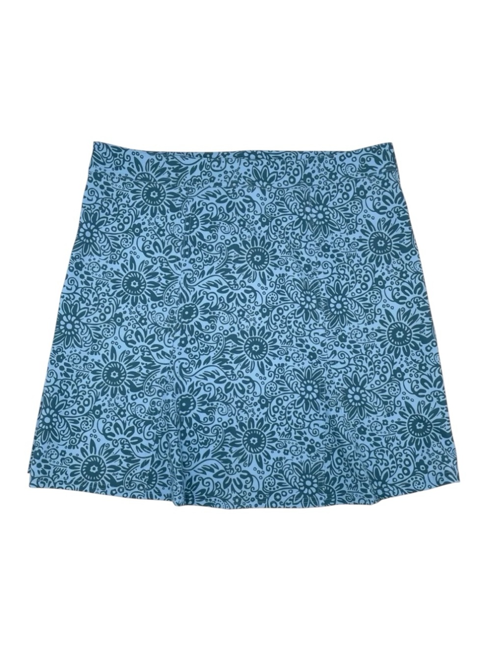 NEW RipSkirt Hawaii Tuscan Blues Skirt Women's Size Large Length 2 Wrap Cover Up